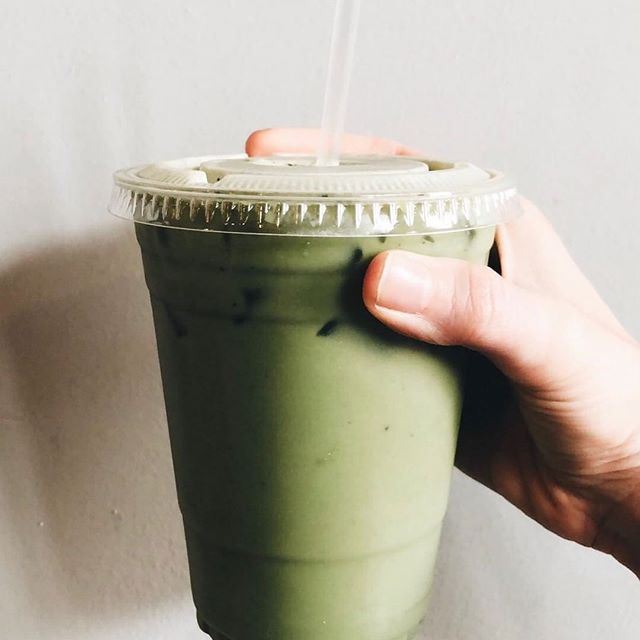 cold brew meets matcha // our power combo for the jolt you need this hump day