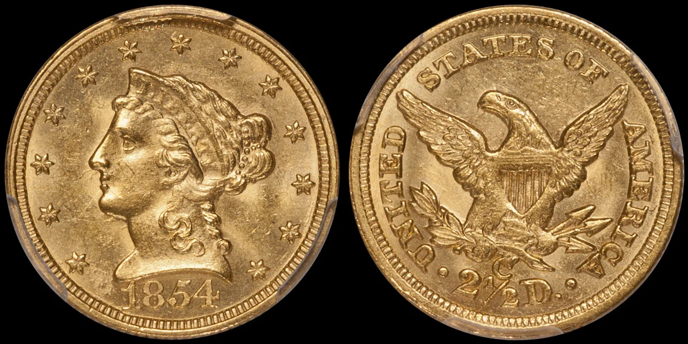 DWN Sells Finest Known 1854-C Quarter Eagle