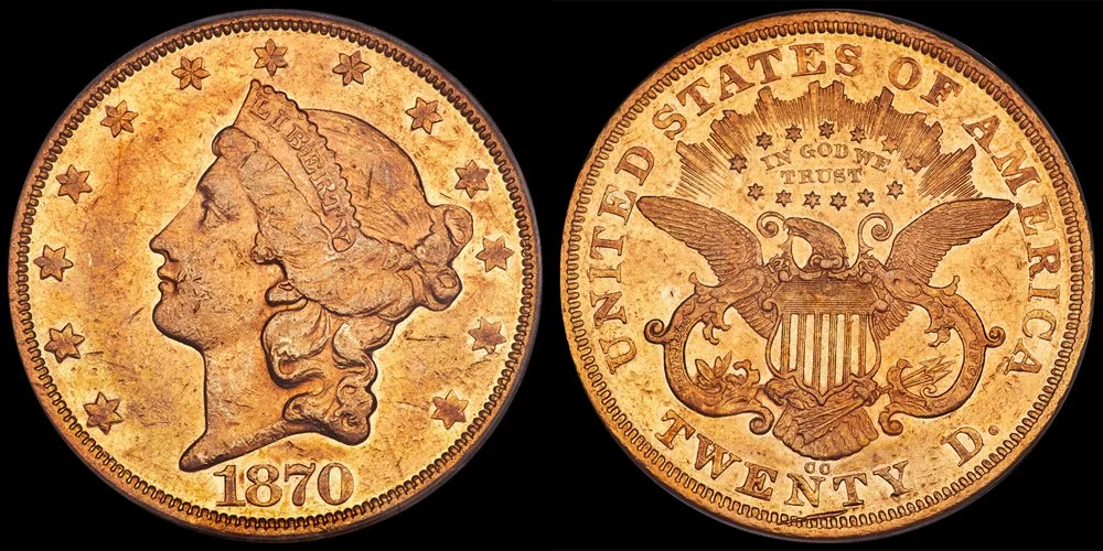 An 1870-CC $20.00 Sells For $1.62 Million (!)