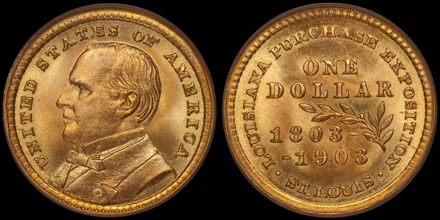 1903 McKinley Commemorative Gold $1.00