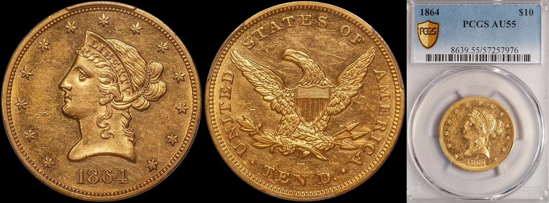 『PCGS AU55』フランスシャルル10世5フラン銀貨(1828年)W 1864_10_p55.jpg?format=1000w