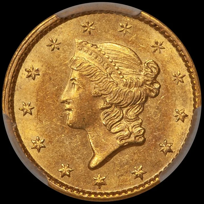 JUST ADDED - $1.00 - 1851-C CACG MS61