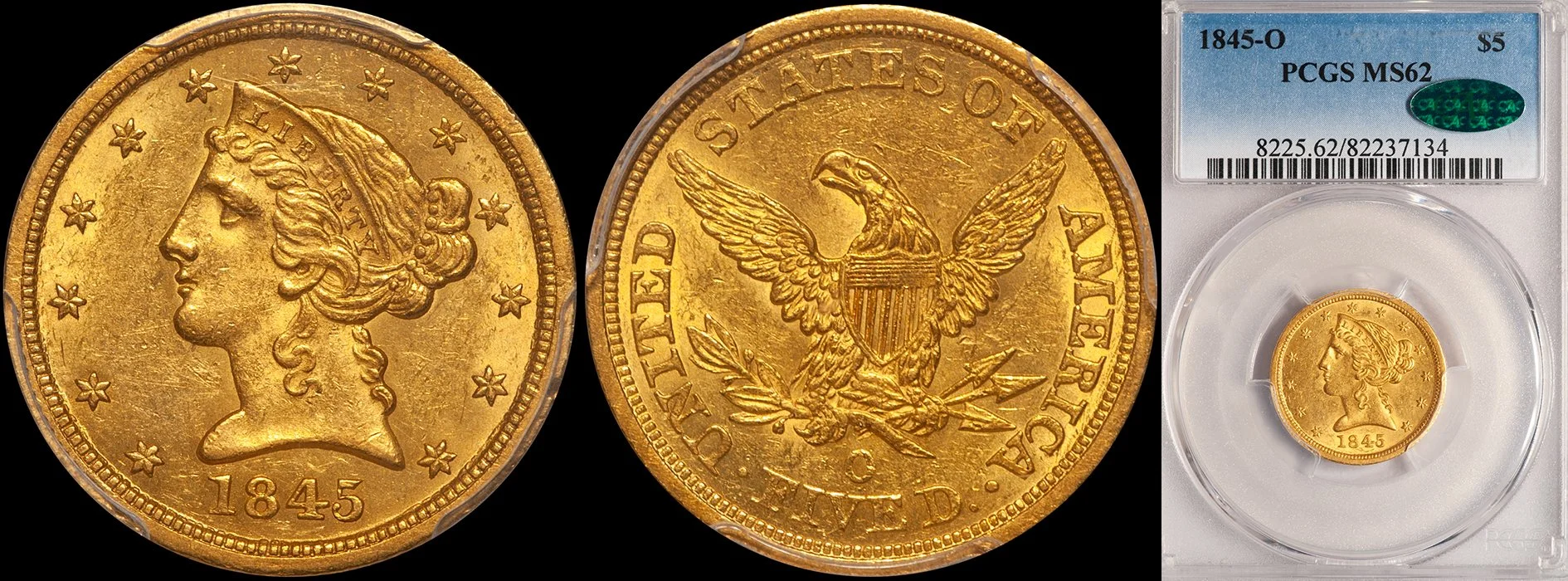 Three Dollars. 1871 $3 gold coin. PCGS MS62. | Rare Gold Coins