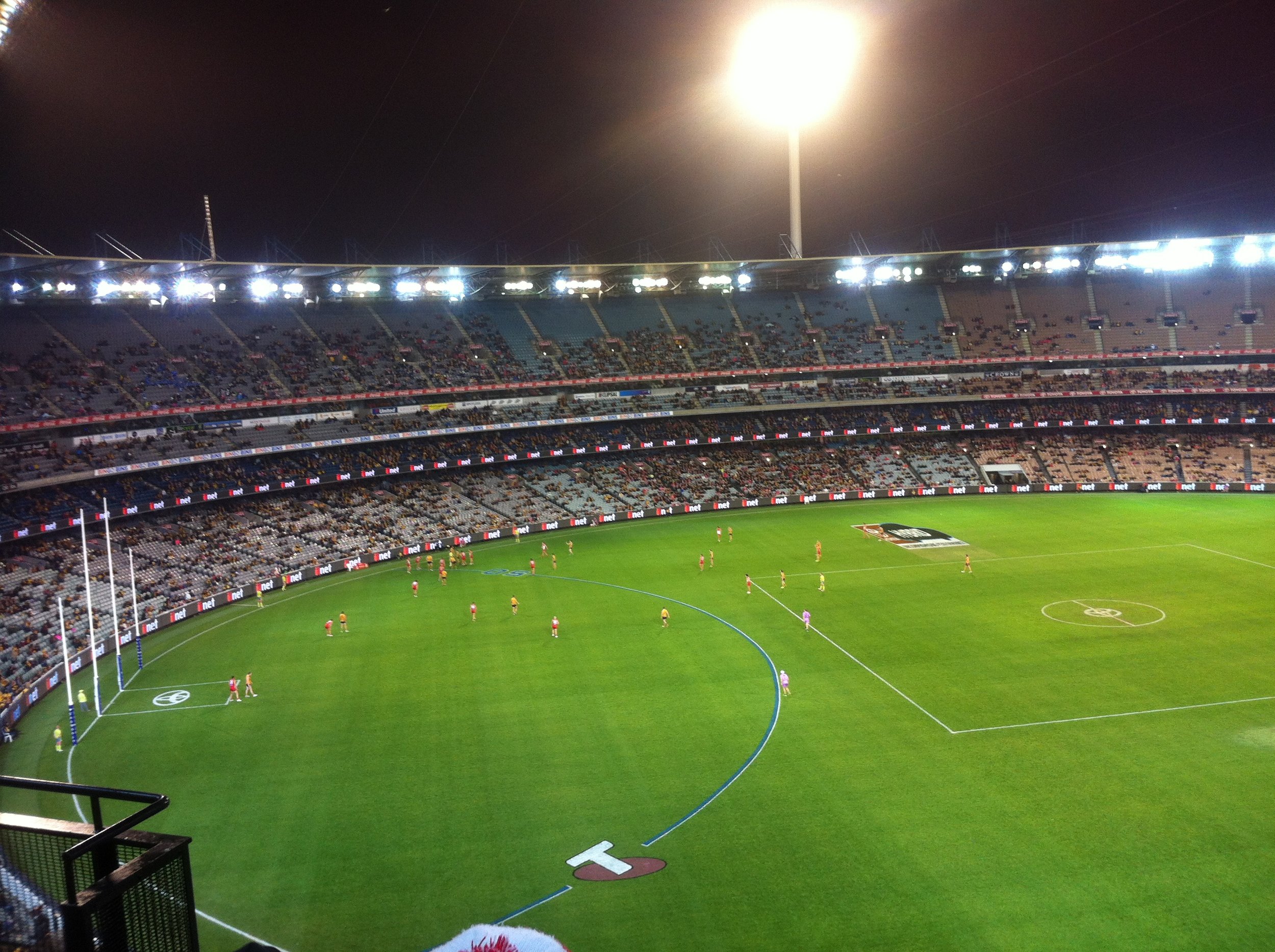 Melbourne's iconic sports stadium, the MCG (Melbourne Cricket Ground).&nbsp;