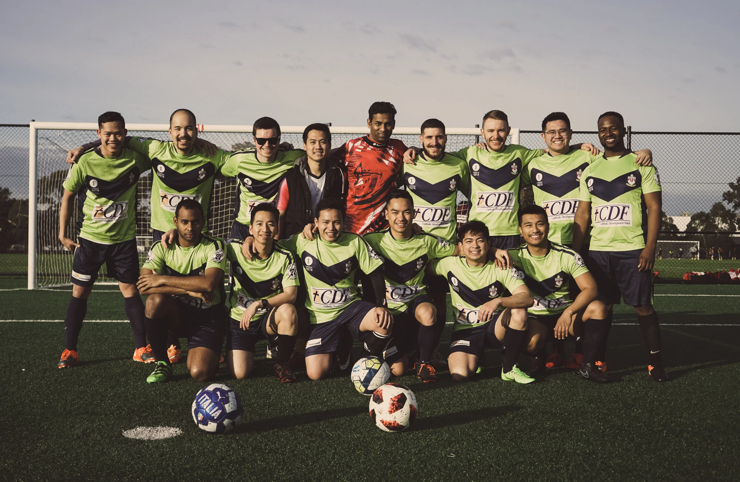 Corpus Christi Seminary Soccer Team 2019, Captain: Mr. Tien Tran