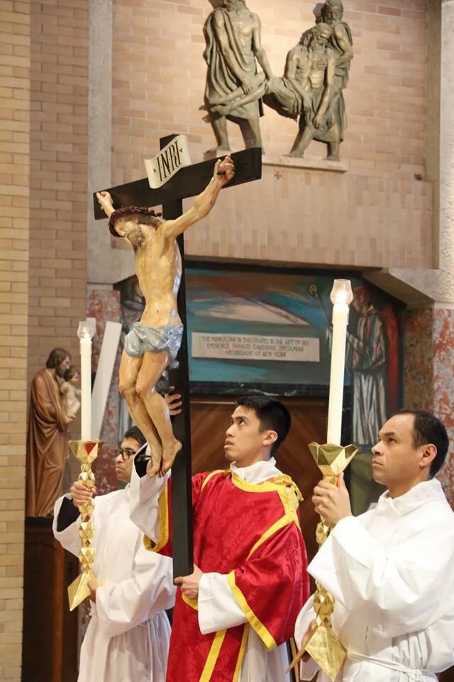 Images from Holy Week at the Pontifical North American College in Rome.