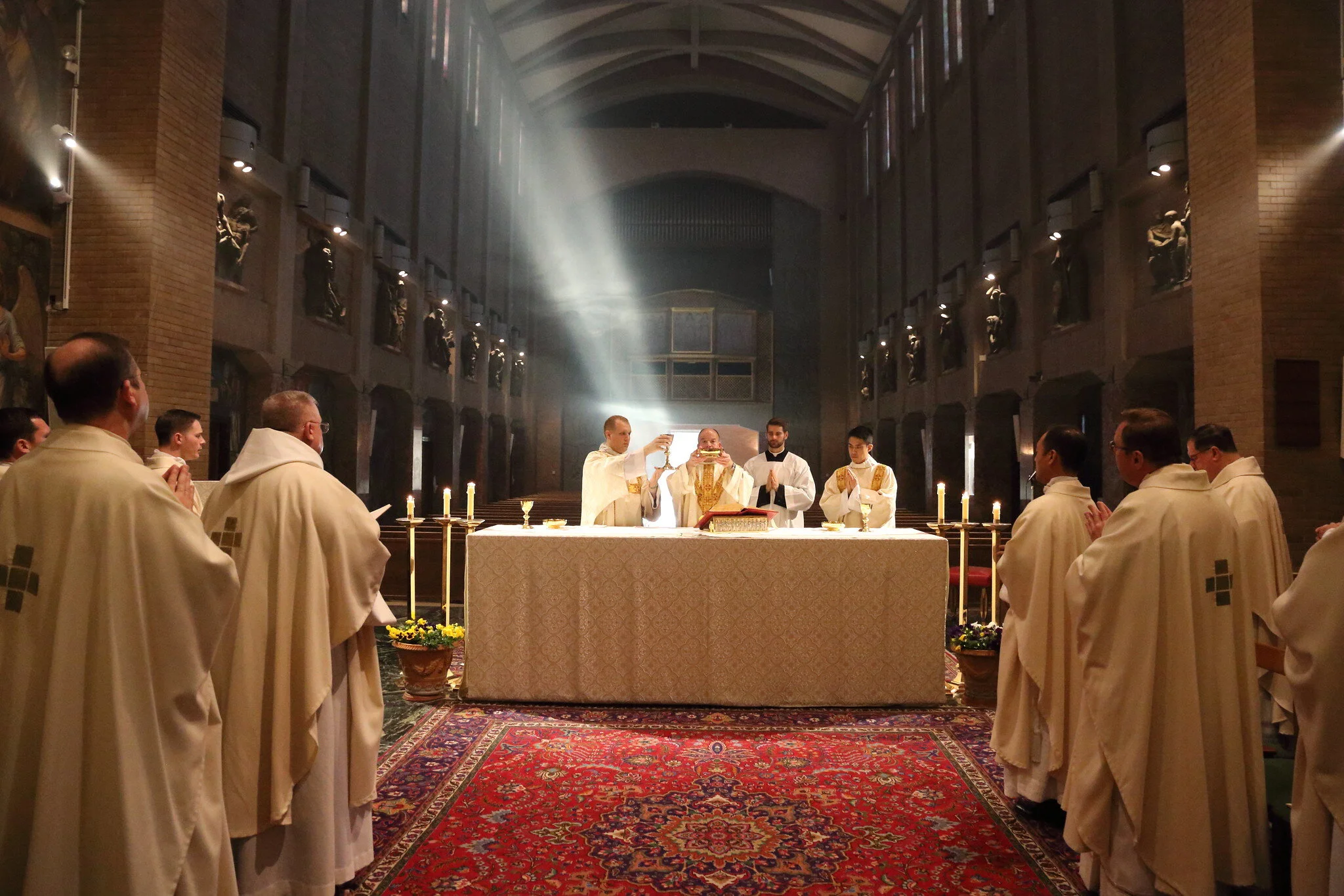 Images from Holy Week at the Pontifical North American College in Rome.