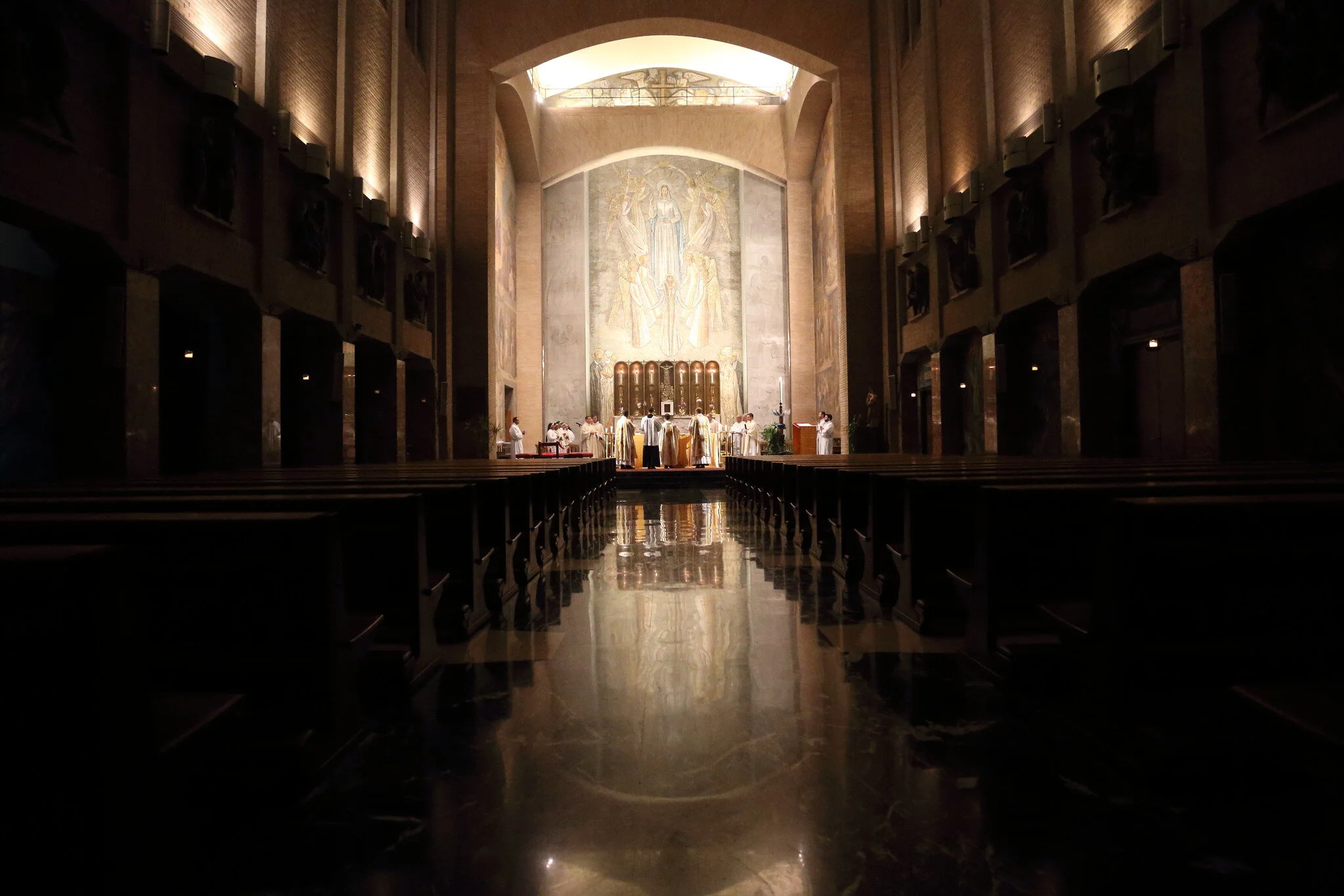 Images from Holy Week at the Pontifical North American College in Rome.