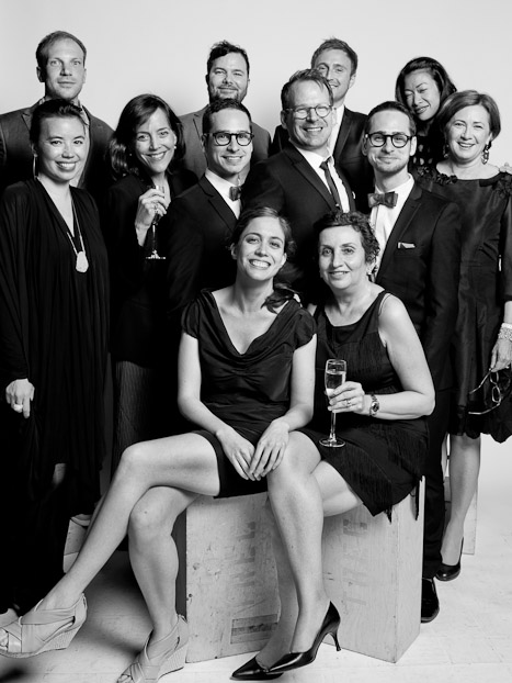 Martha Stewart team at the 2011 SPD Gala