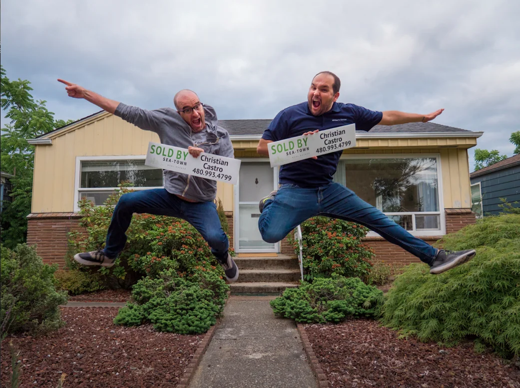 Greg and Christian jumping for 100FH partnership.jpg