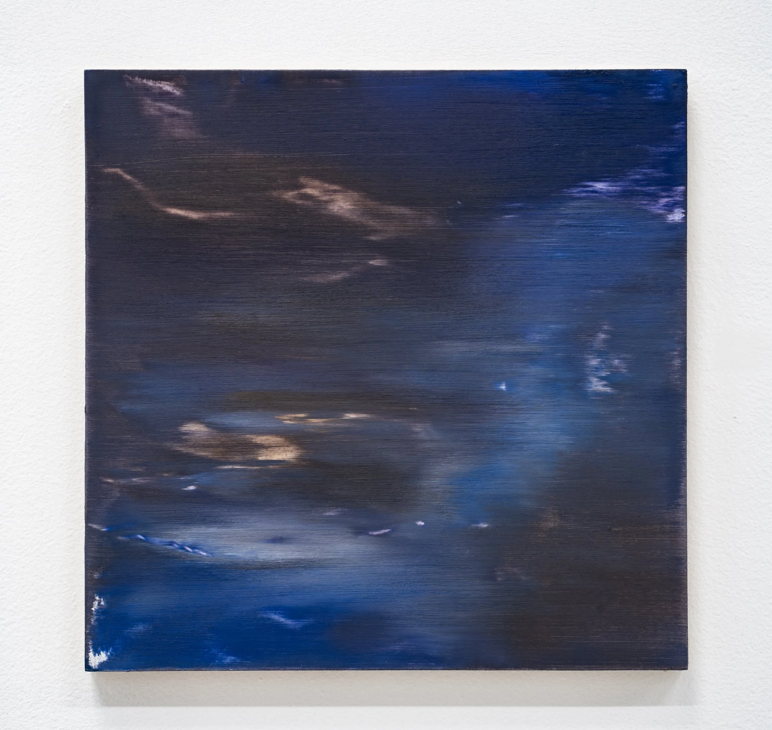   Slow Dance , 2025  oil on panel  12 × 12 in.  1400 USD   