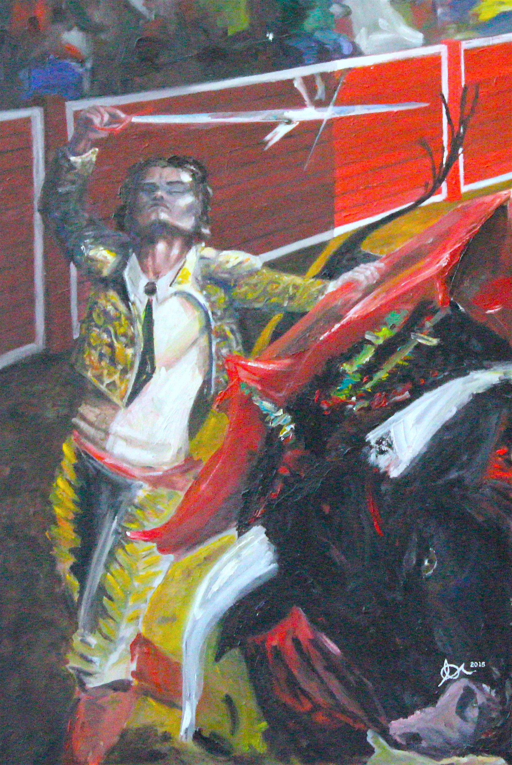 Bolero Finale: 24" x 36", Oil on Canvas, SOLD