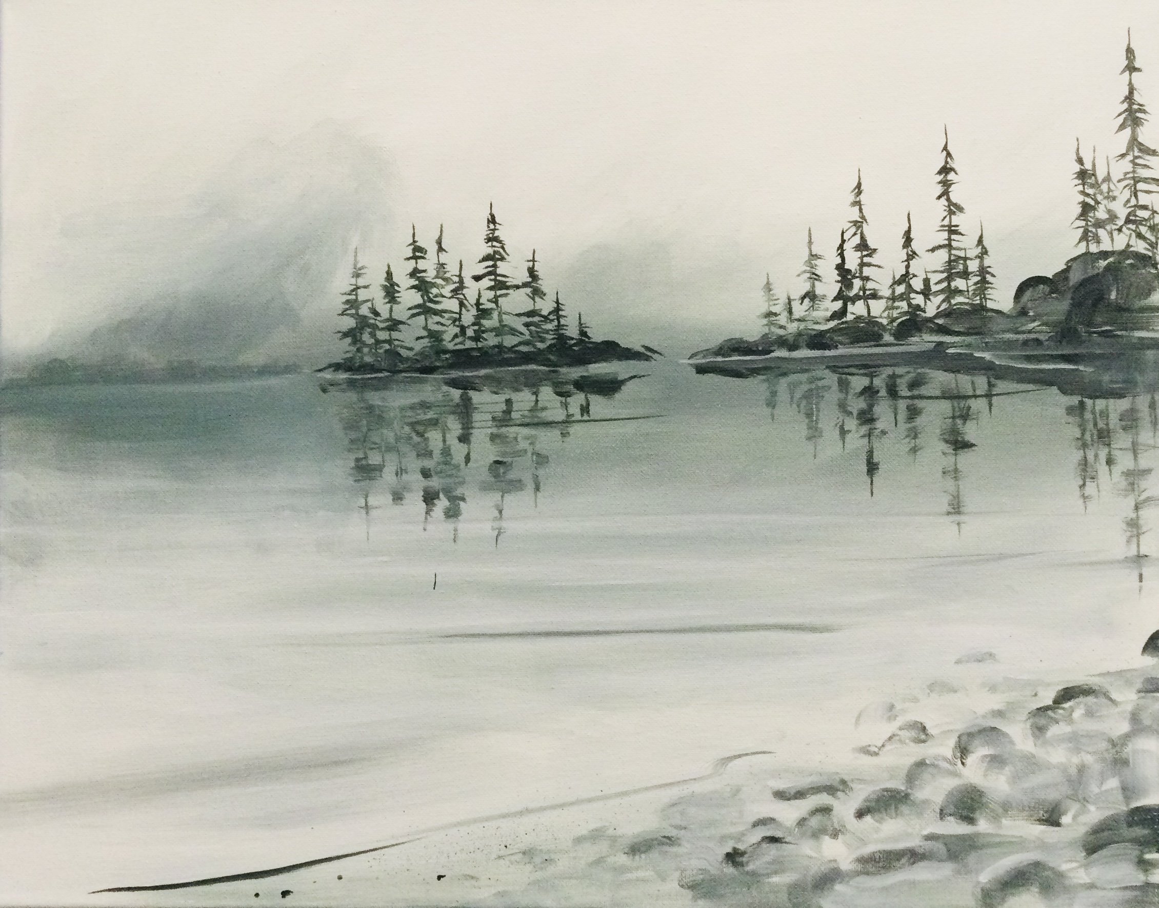 Paint Night: A Time of Tranquility