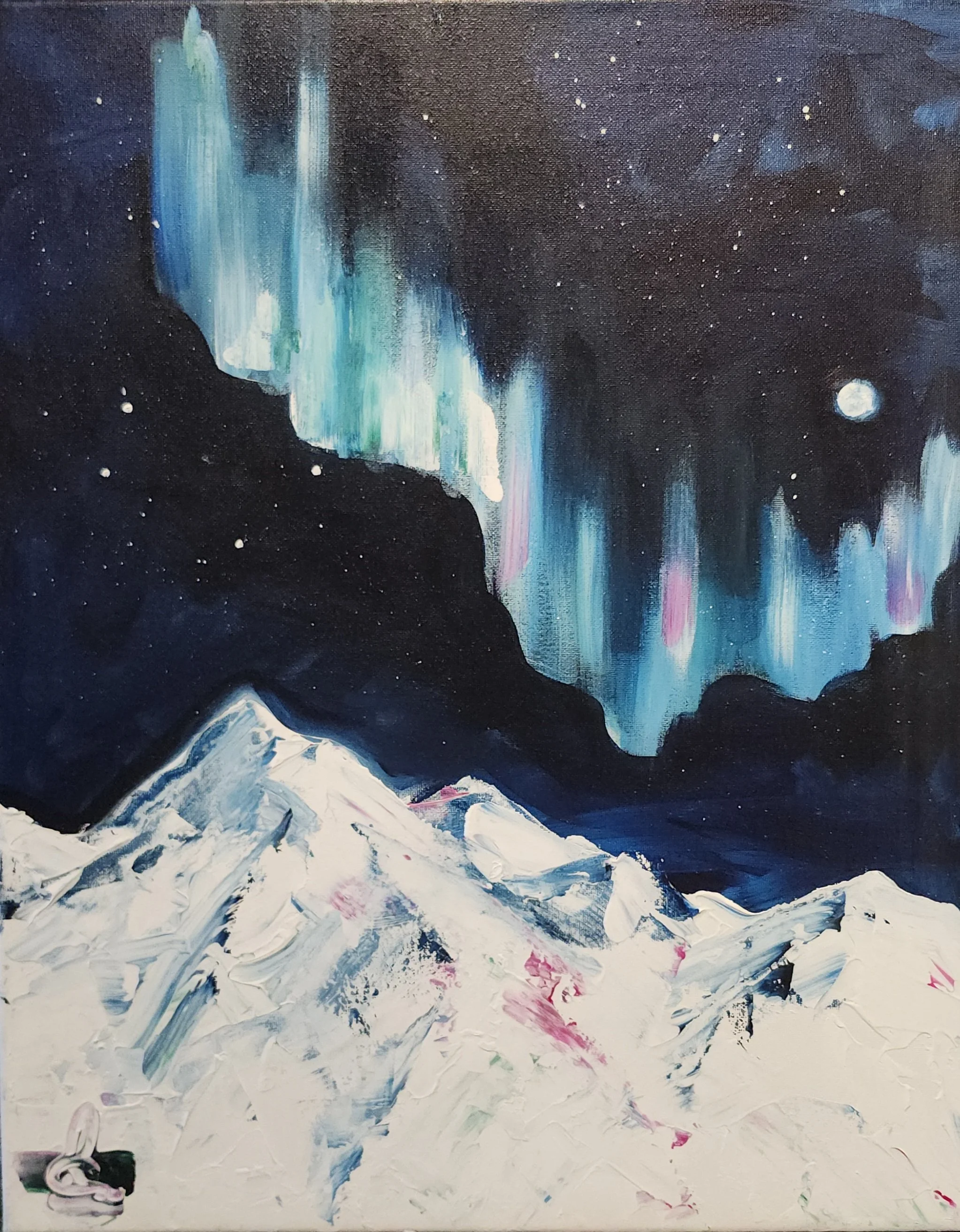 FRI. NOV.28, Paint Night: Northern Lights