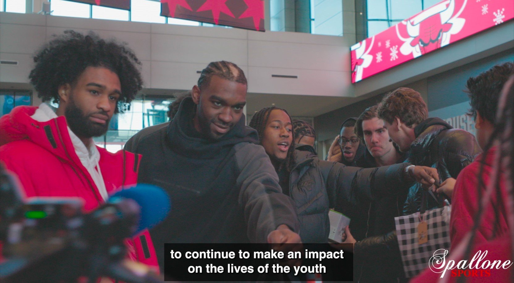 12/4/2025: Chicago Bulls All-Team Season of Giving Feature Story