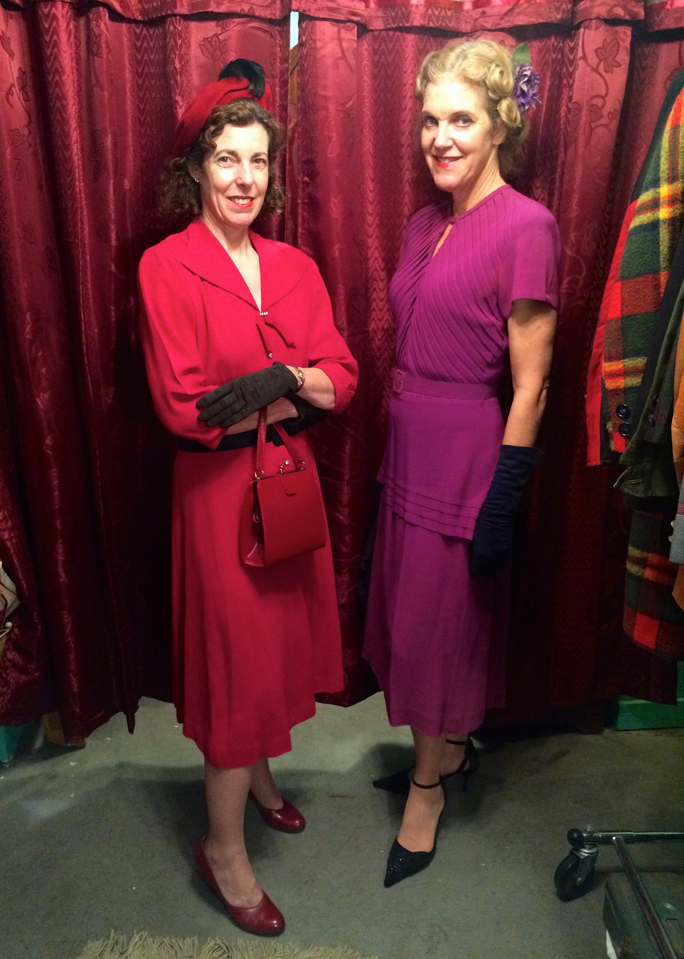 Complementary magenta and fuchsia