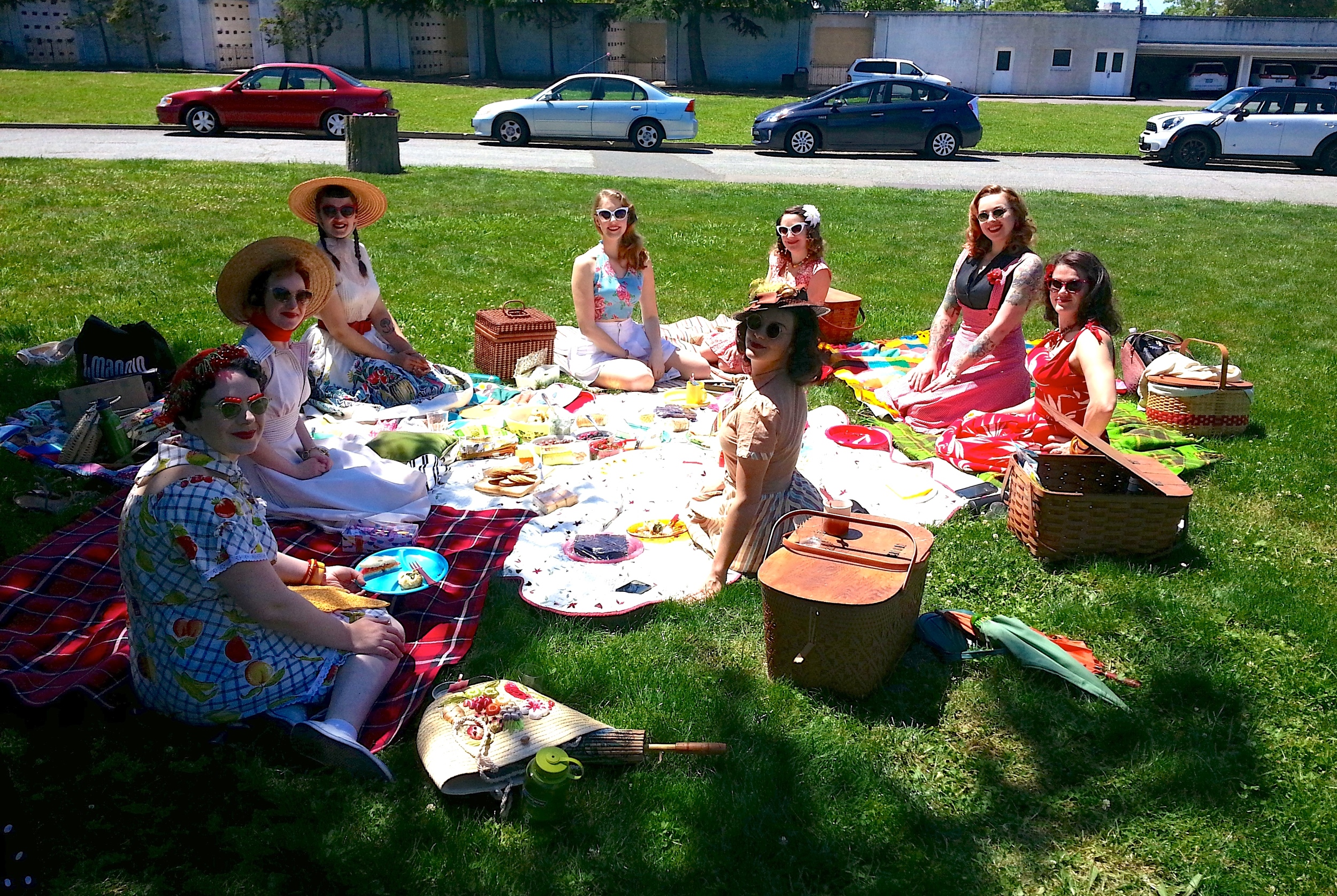 The whole group (minus Elisa who took the photo)