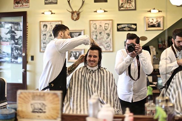 SAY 🧀! 📸

#FossanoAndCoBarberShop 
#BarberShop
#GoodTimes
#YouCanOnACanon
#Photography
#BarberLife 
#BarberGram
#Reuzel
#Pomade
#UppercutDeluxe
#HarleyDavidson
#
