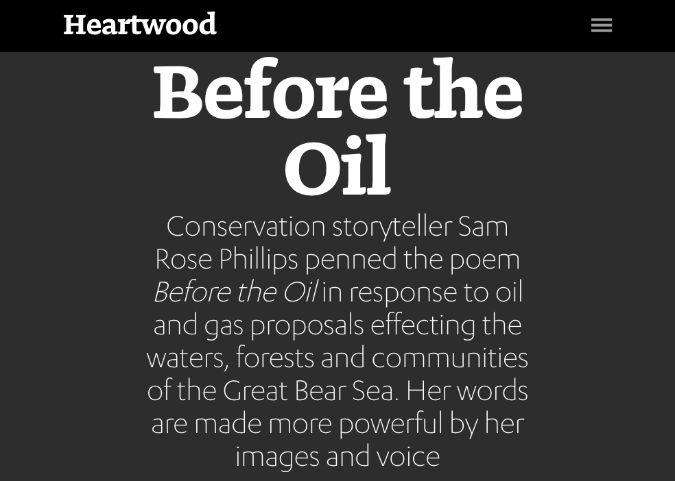 HEARTWOOD - 2018