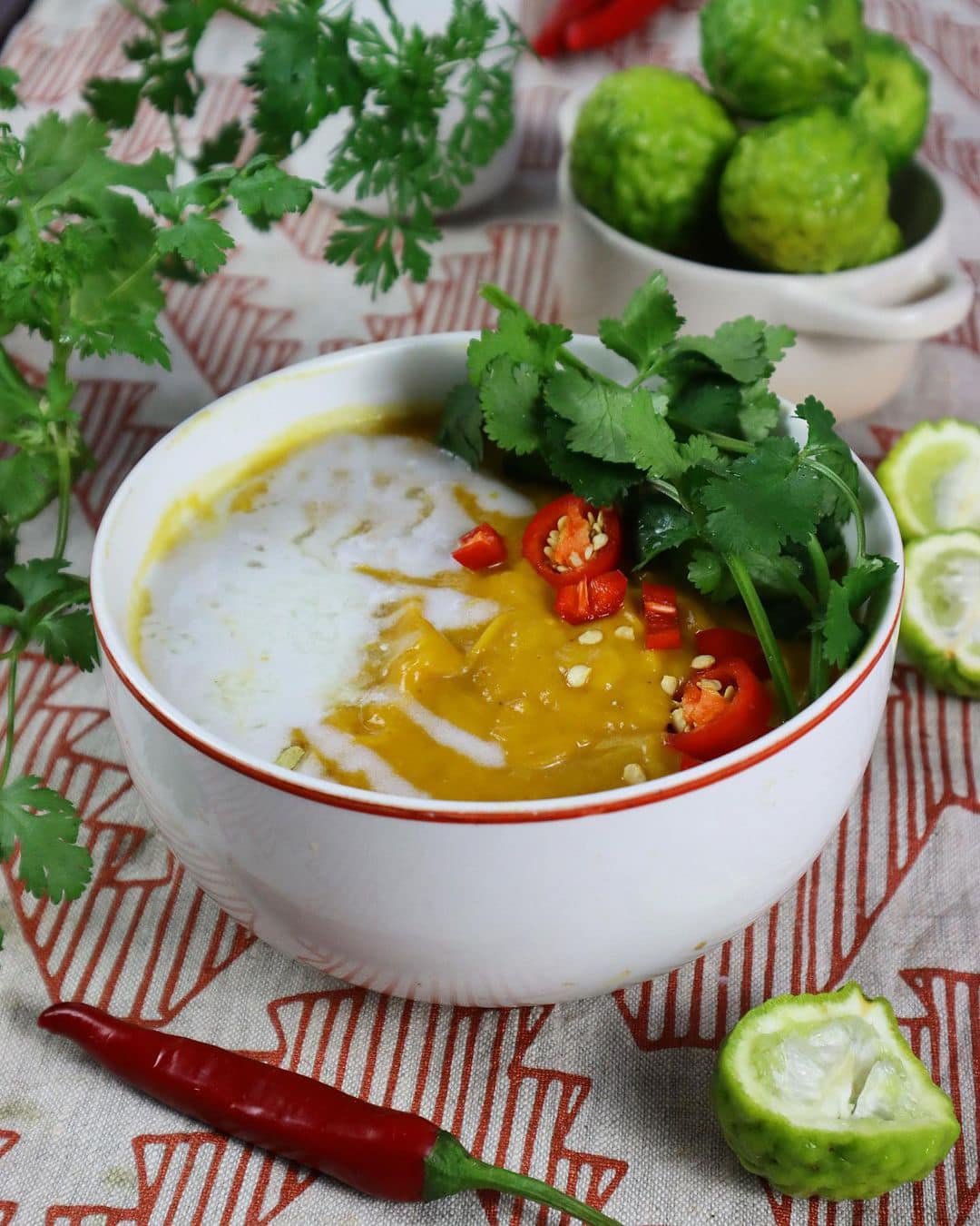 Vegan Thai Pumpkin Soup