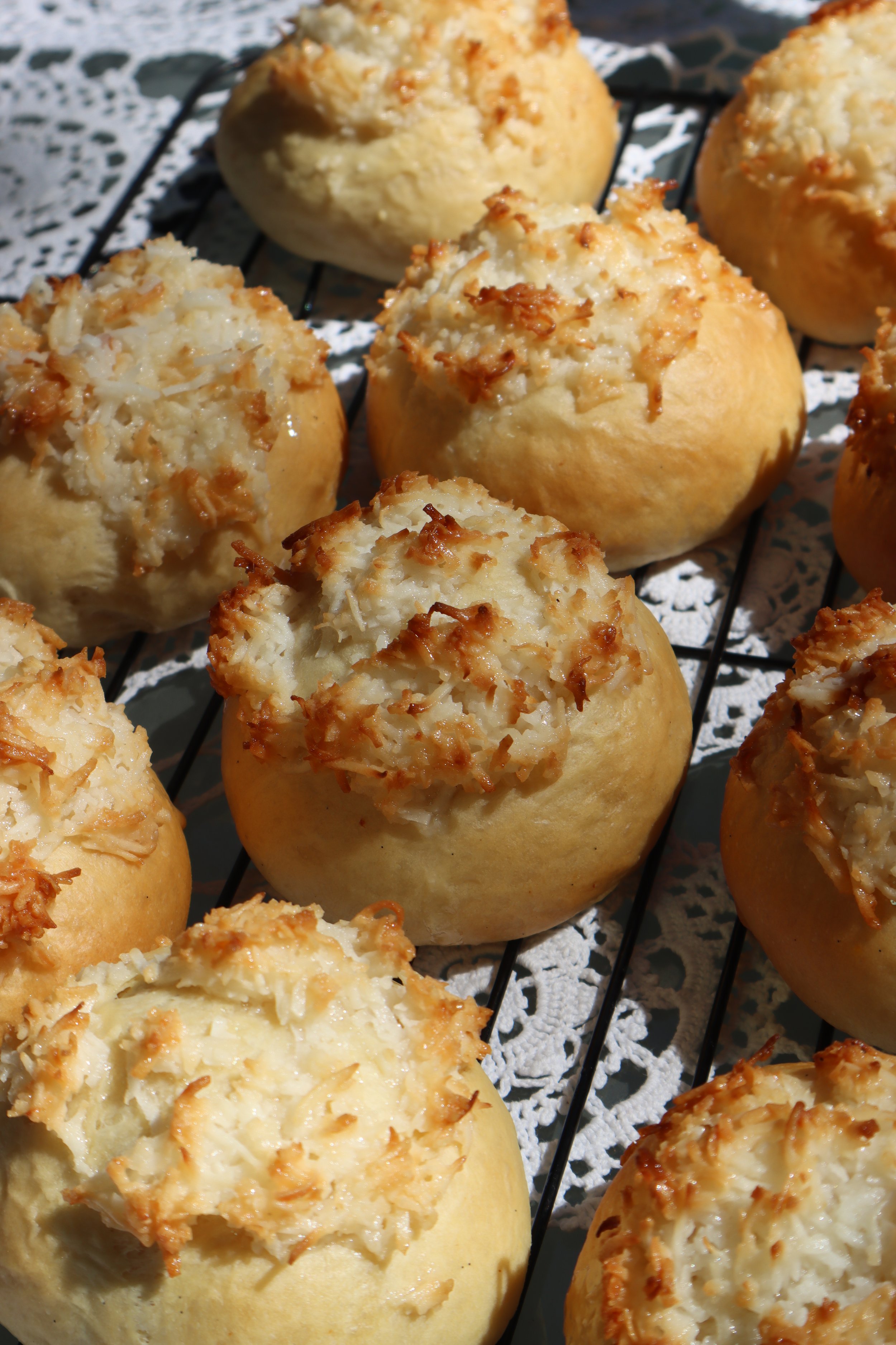 Vegan Pão De Deus (Portuguese God's Bread)