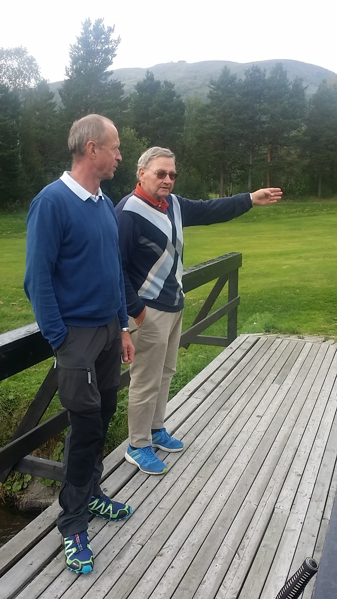 Egil Toftaker og Tor Harald Mjøen på inspeksjon!