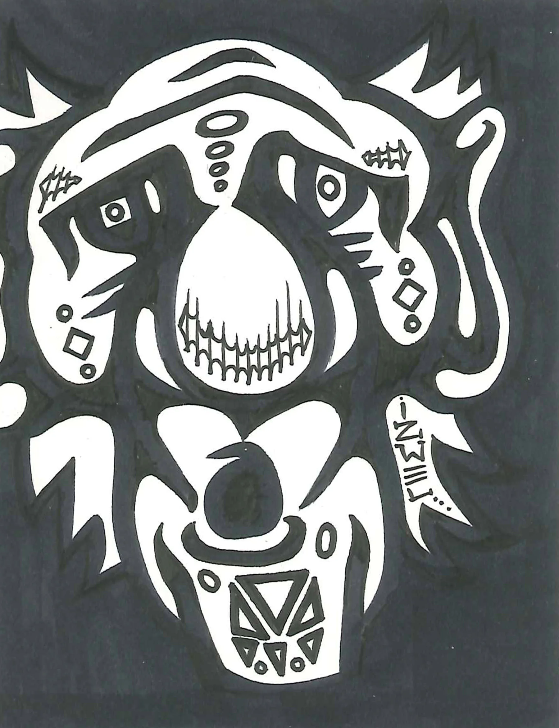 Original Freehand Drawing