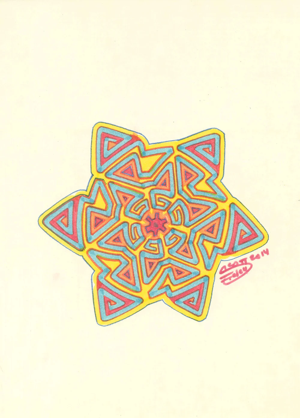 Original Freehand Drawing