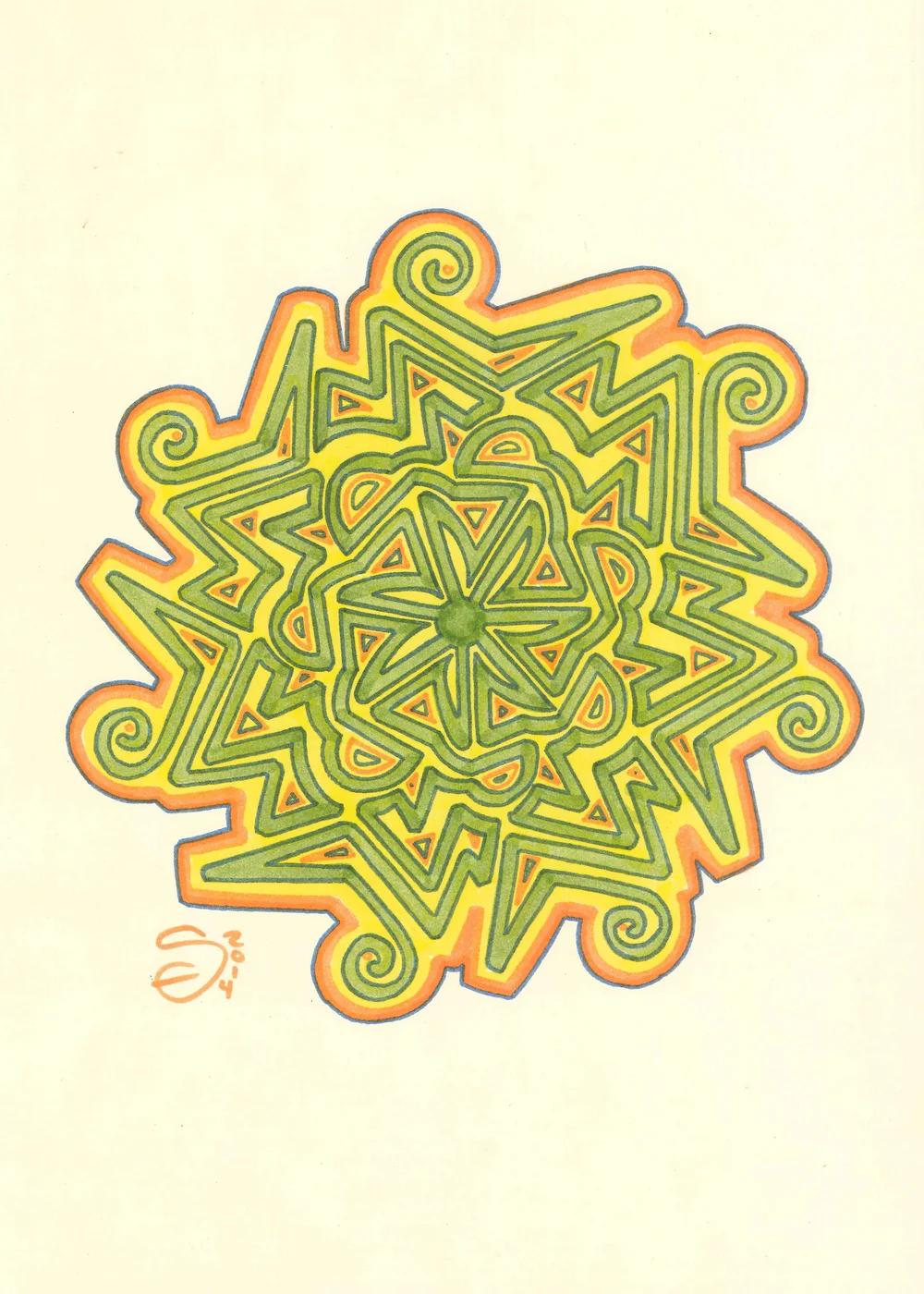 Original Freehand Drawing