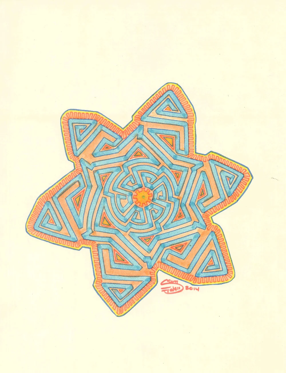 Original Freehand Drawing