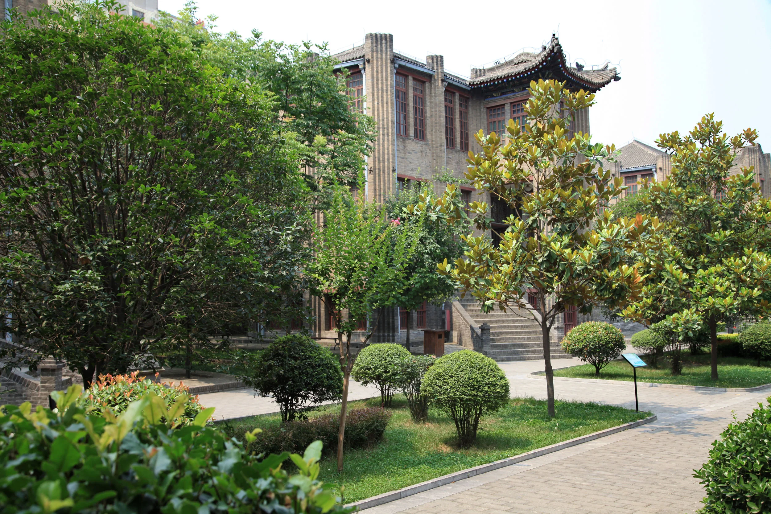 Zhang Xueliang' home in Xi'an where the lengthy negotiations took place during the "Incident"