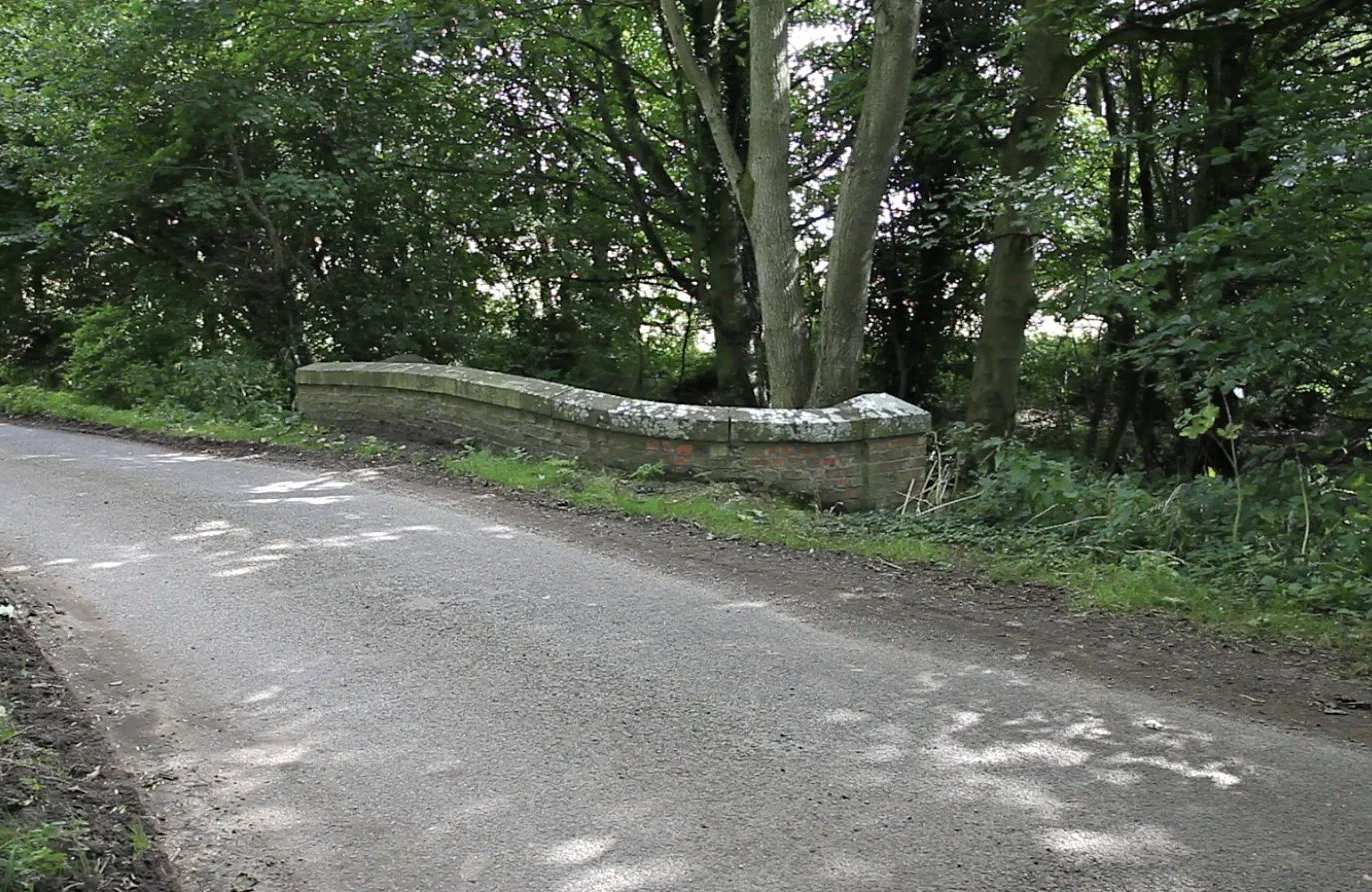 The old bridge over Tennyson's favourite brook, a few minutes walk from the Rectory where he lived.
