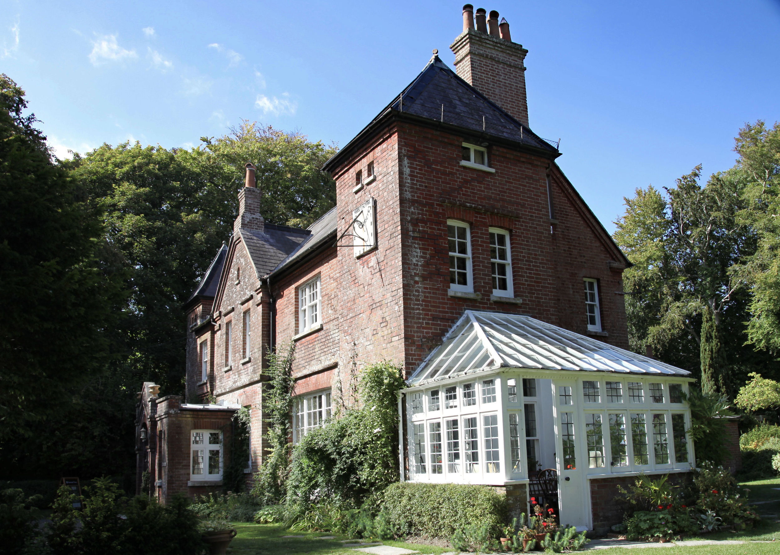  Max Gate, the house Hardy - also an architect - built for himself in Dorchester, and where he died in 1928.