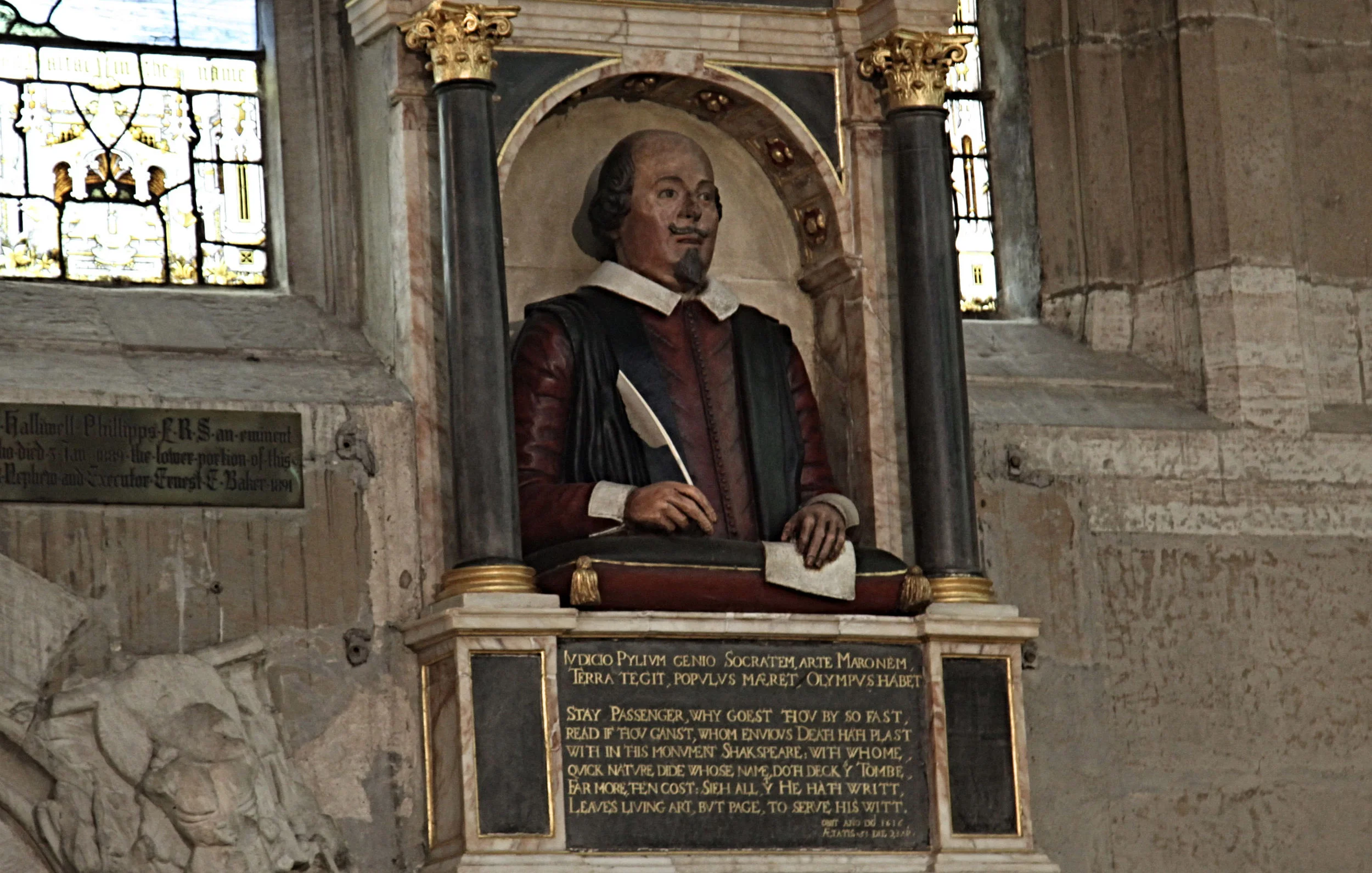  Monument in the chancel of Holy Trinity Church ©Edward Burman