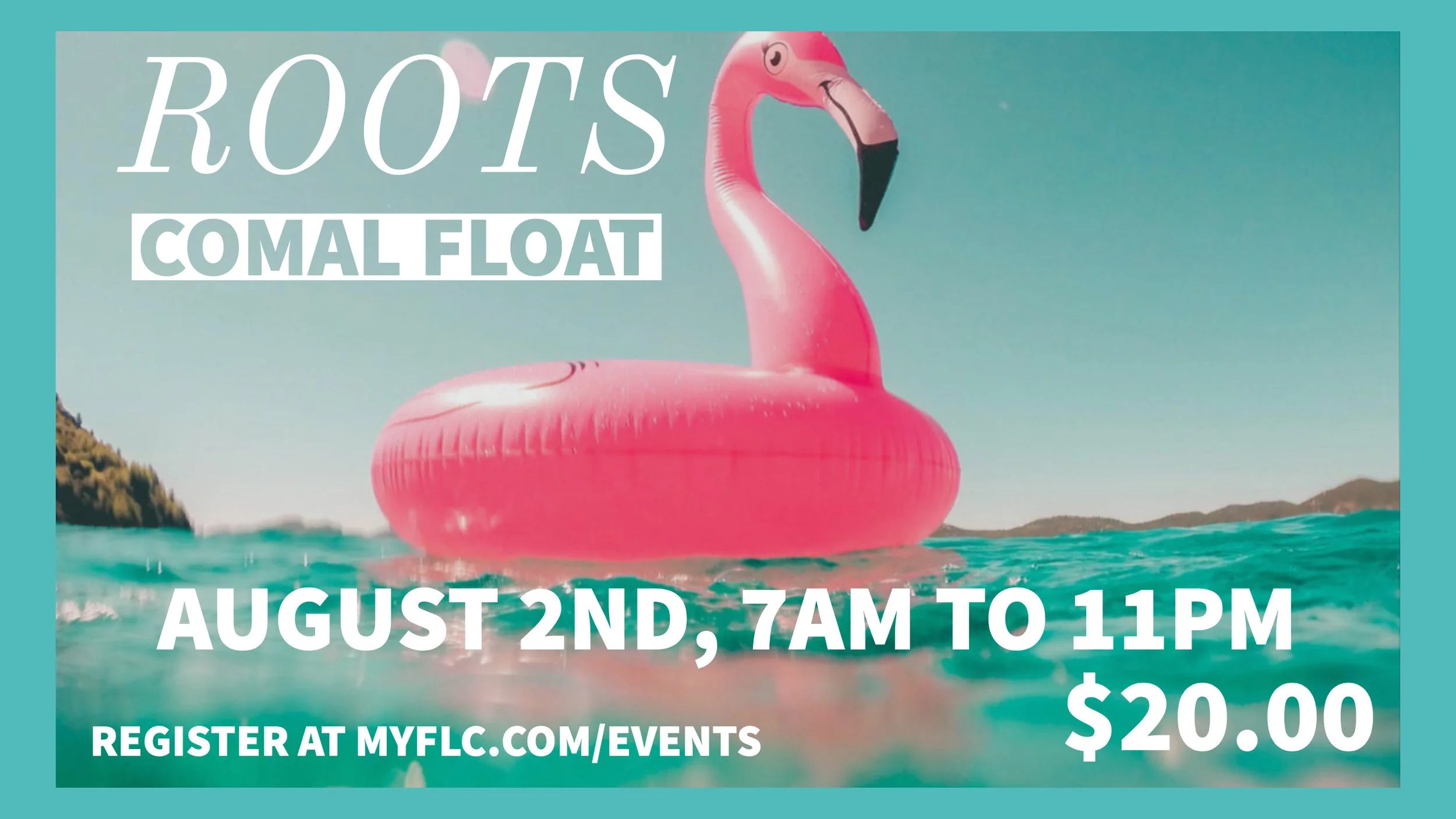 Roots (7th through 12th grade) are heading to New Braunfels to float the Comal River. This is a fun trip for a hot day!!!