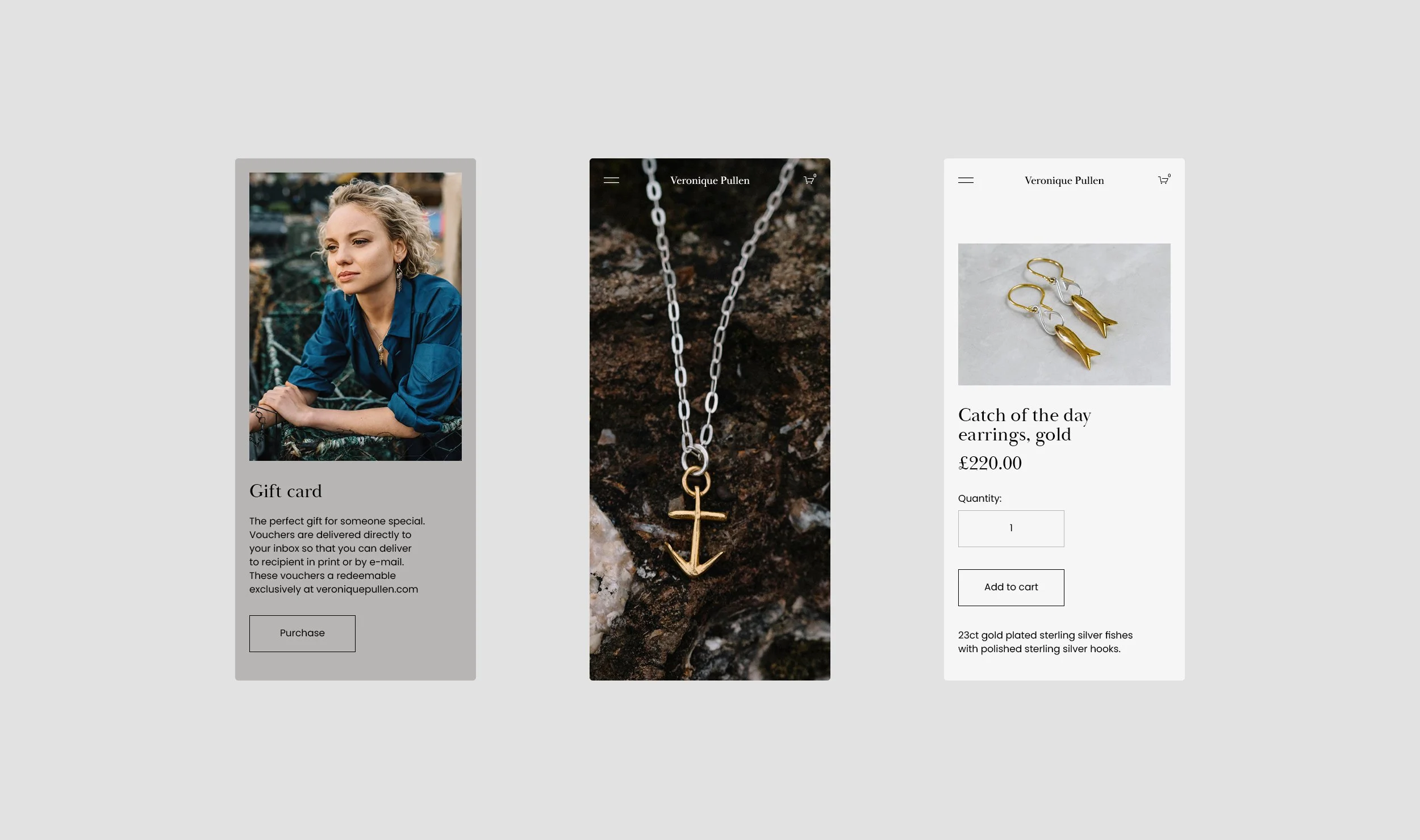 A clear structure and varied layouts guide visitors through the site, with a thoughtful mix of product and lifestyle imagery.