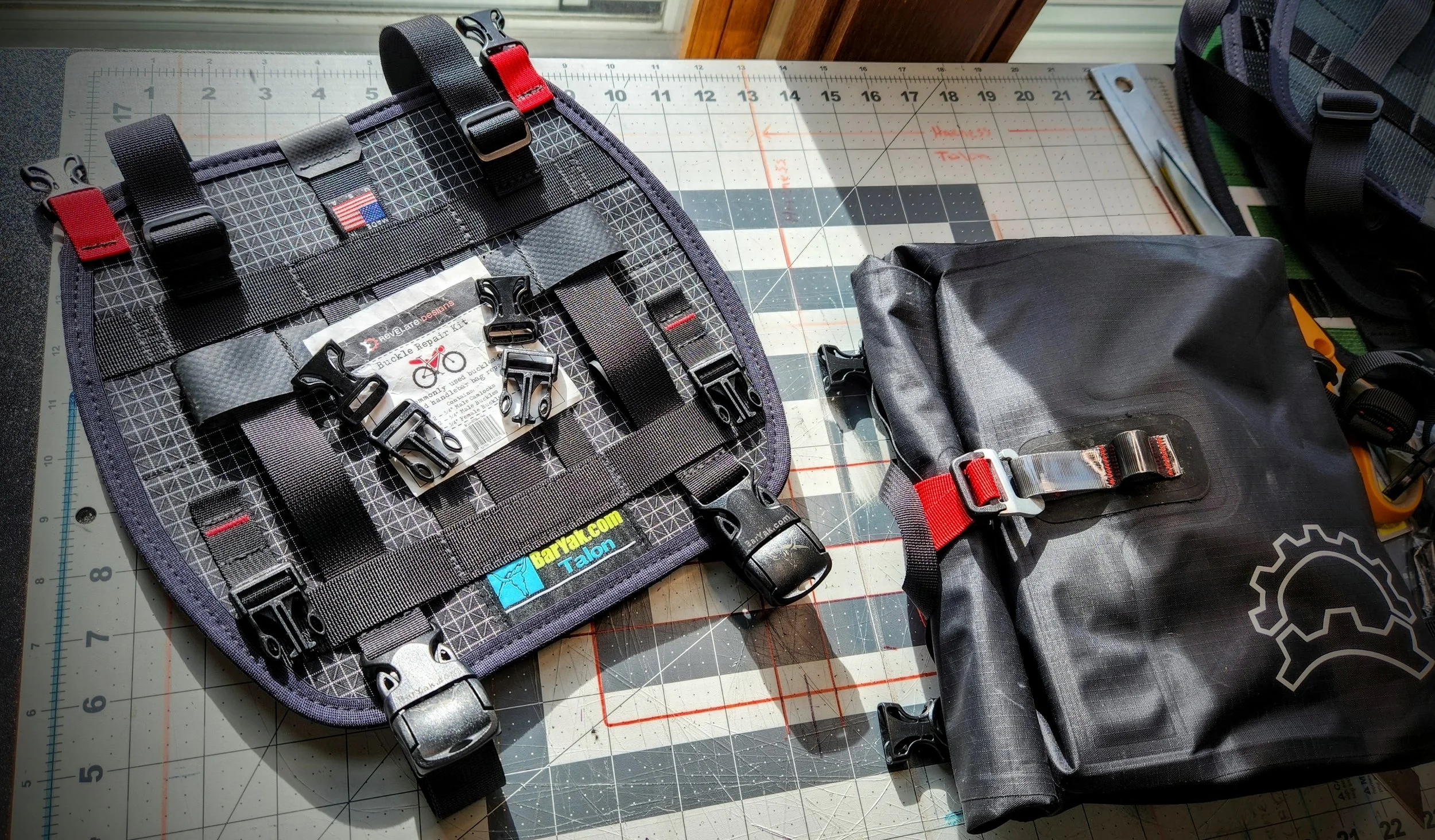 Install Accessory Bag Pocket Clips on Talon Harness — BarYak