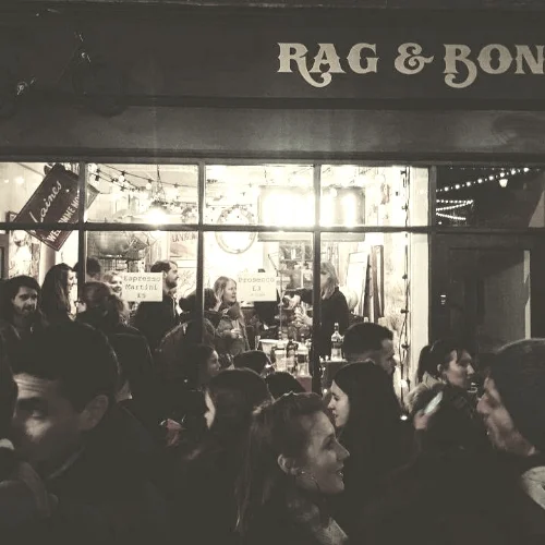 Rag & Bone Pop up bar for St Nicks Market is back