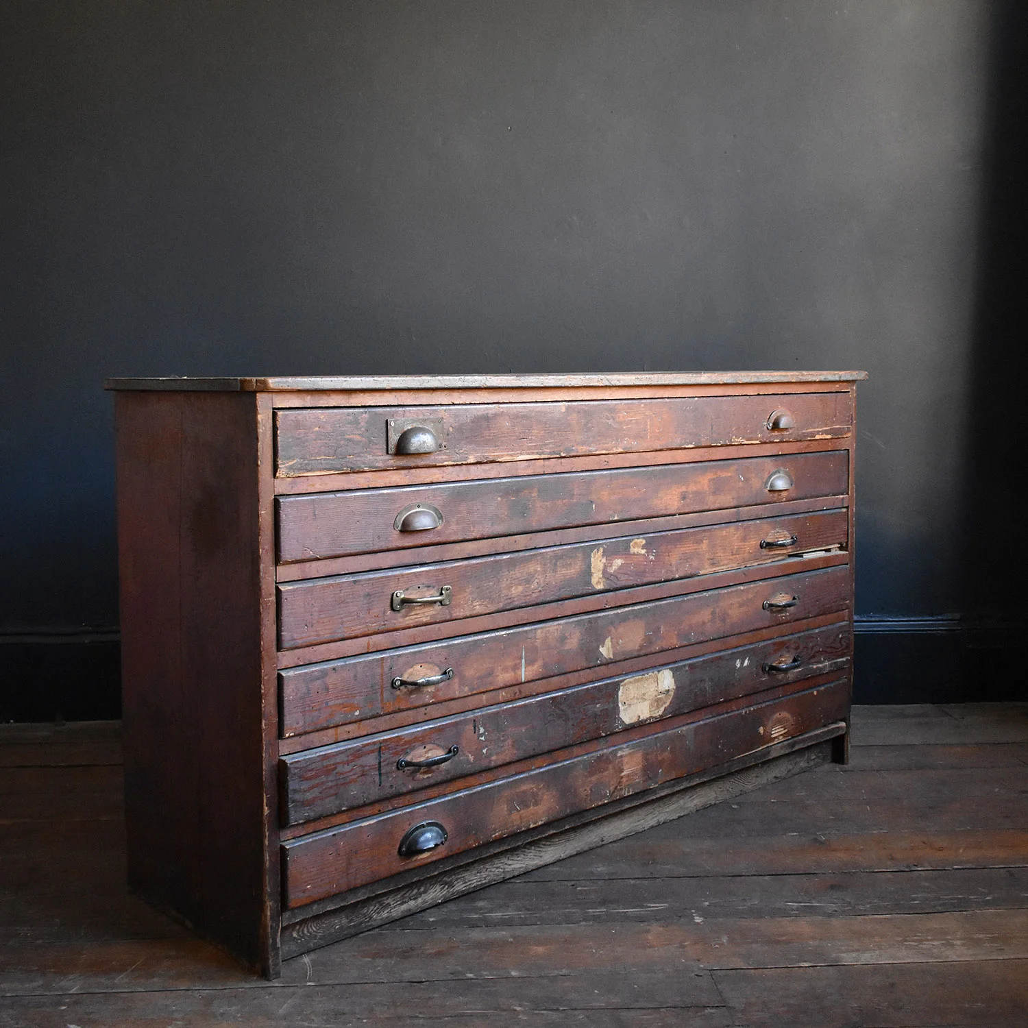 Industrial shallow depth Plan Chest 3 of 3