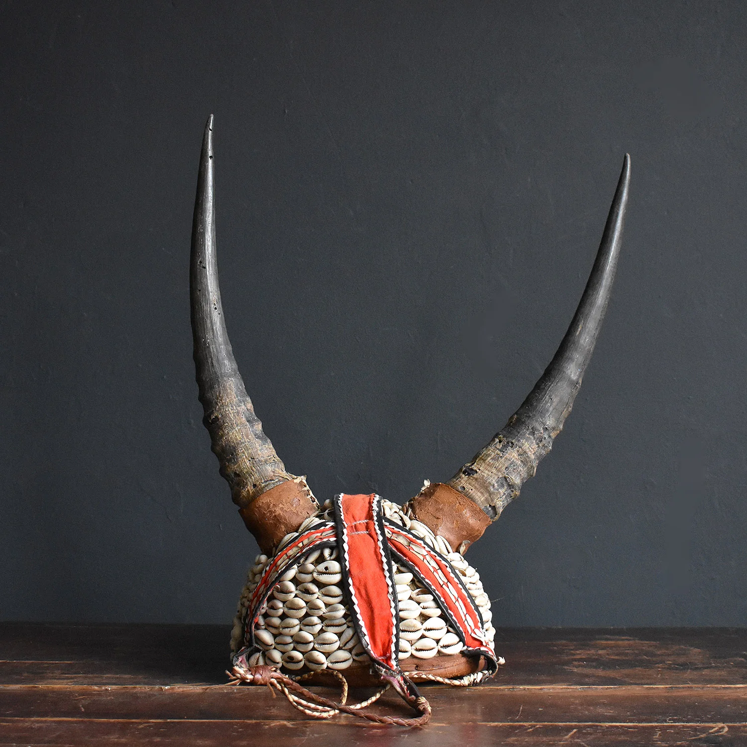 West African Horned Helmet 