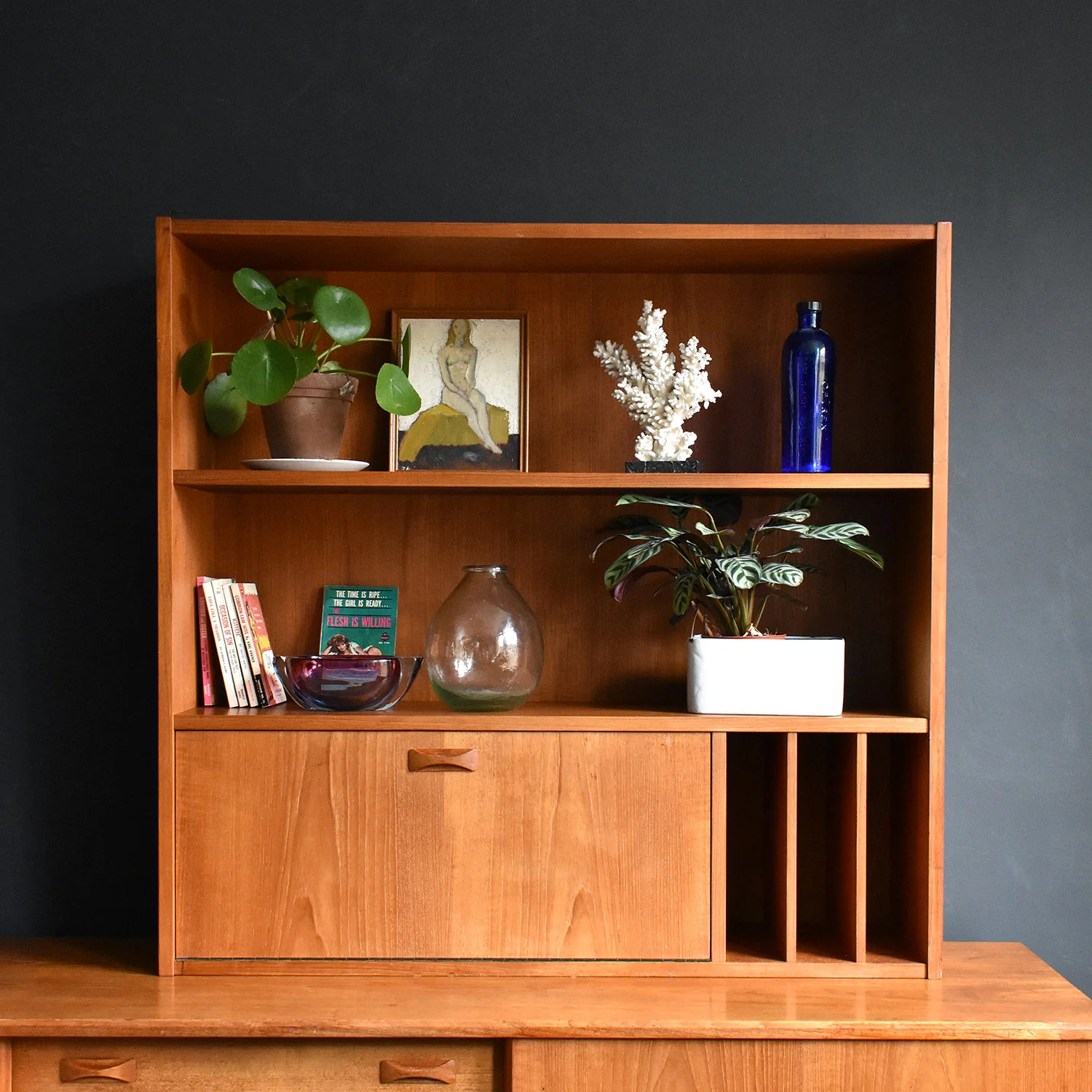 Mid Century Teak Storage Unit by Clausen &amp; Søn