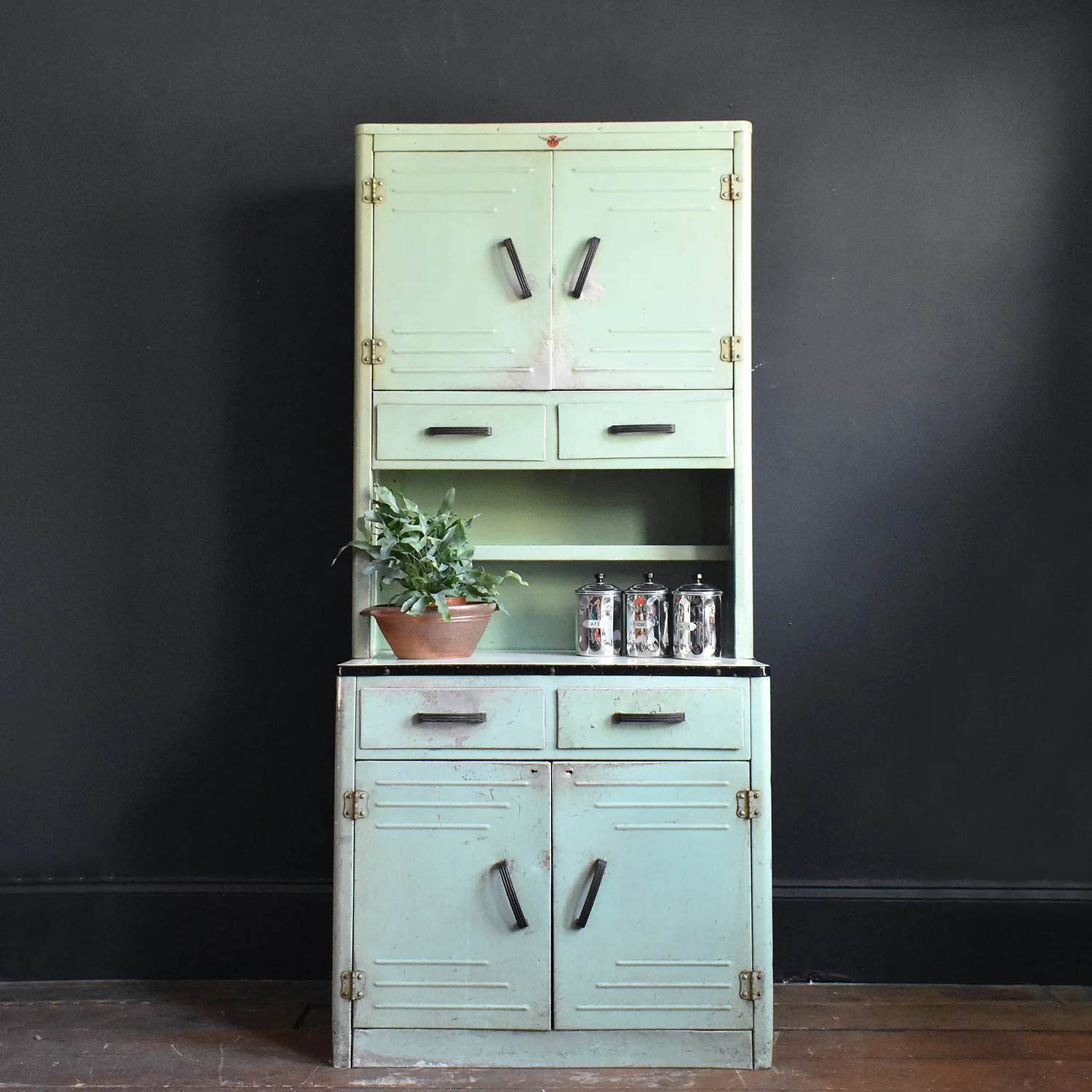1930s Aluminium Kitchen Larder