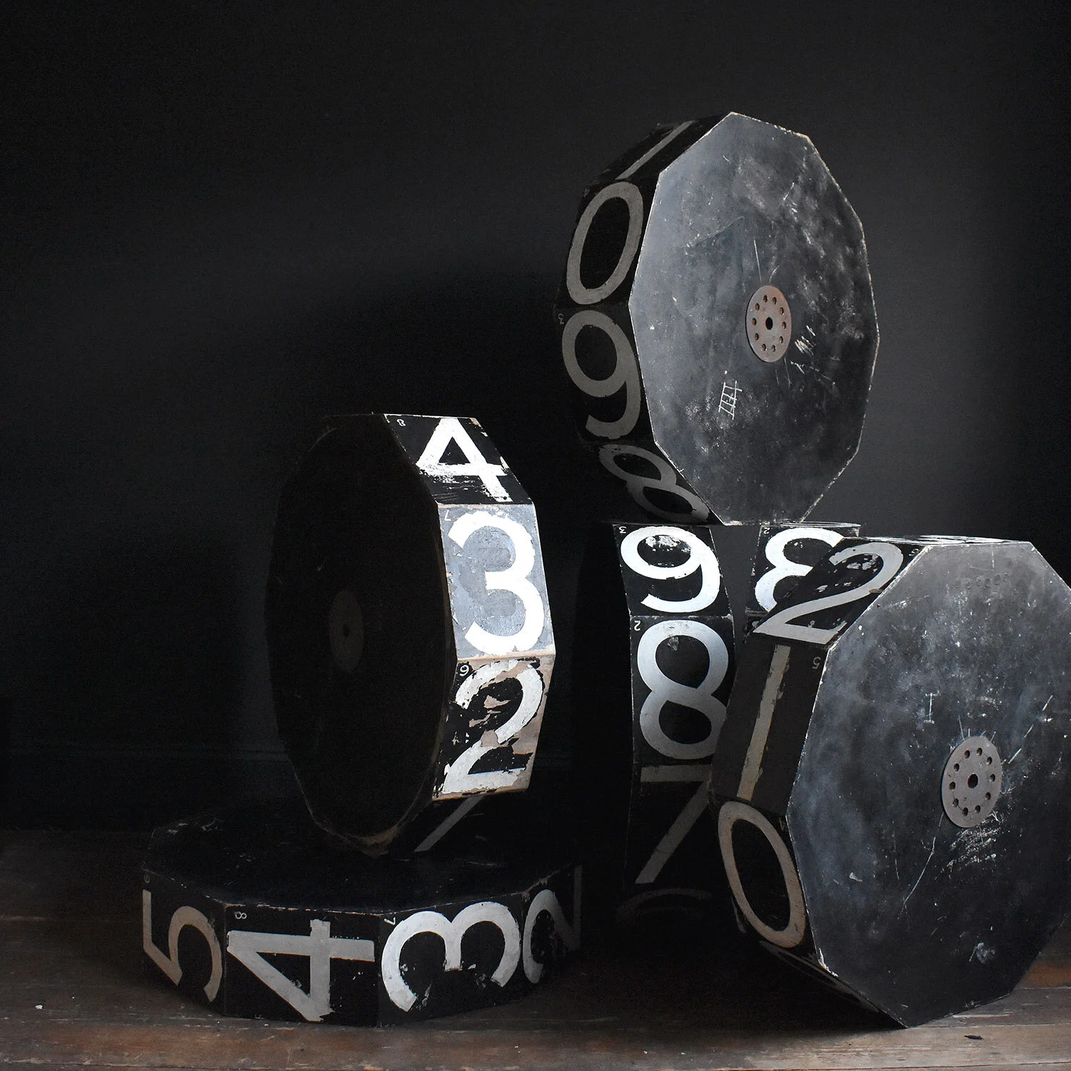 Vintage Cricket Scoreboard Wheels 