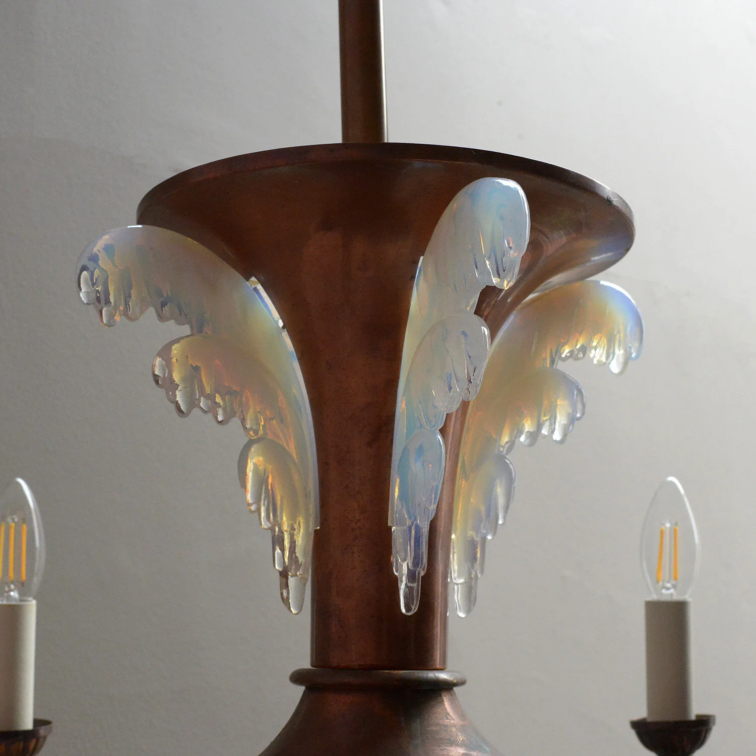 french-copper-and-opal-glass-chandelier--vintage-light-Ezan-hutt-decor-detail-2 (Copy)
