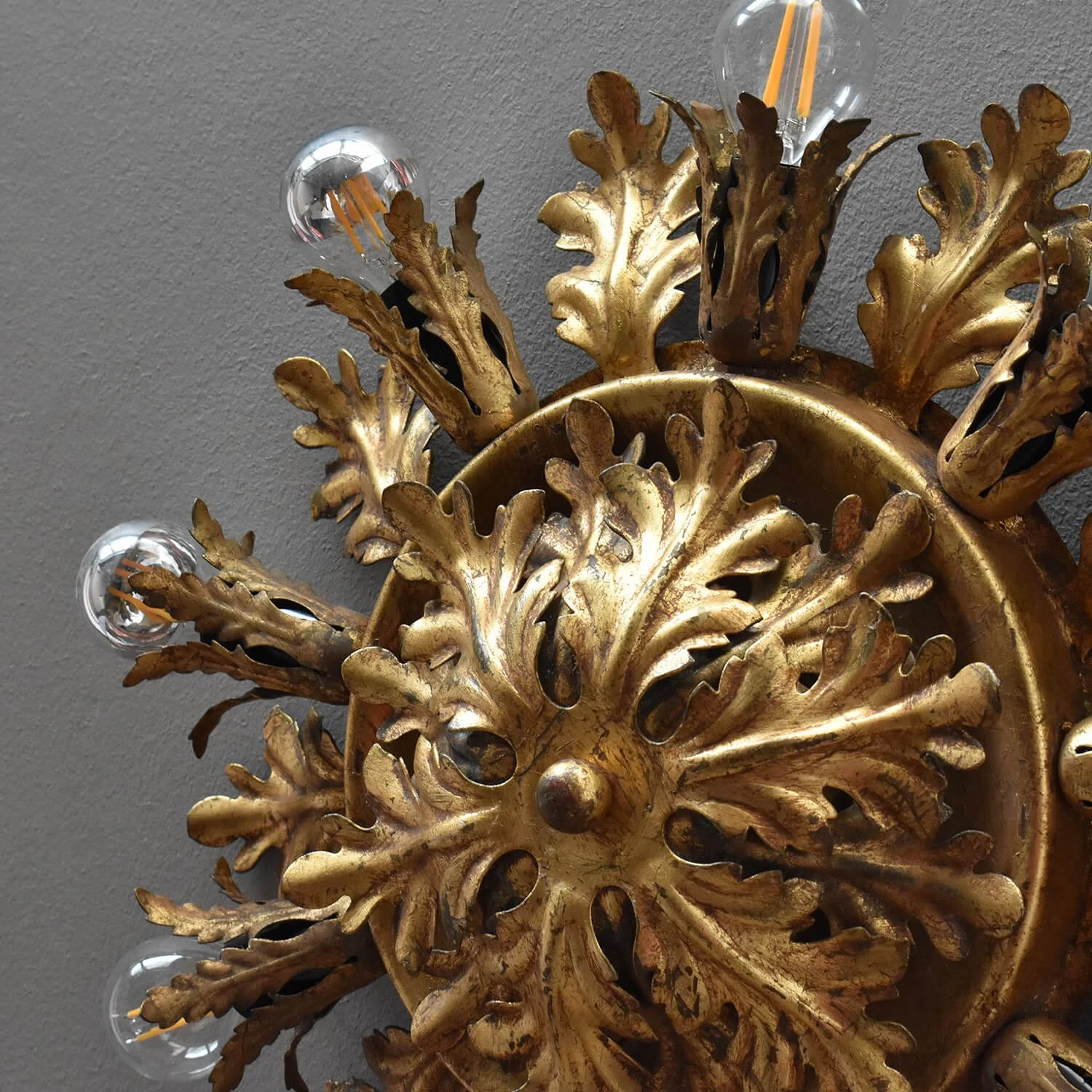 side Banci Firenze Flush Florentine Gilt Light hutt decor Bristol