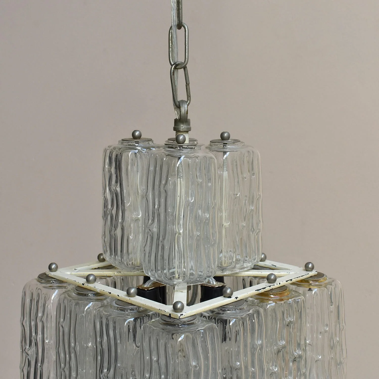 top Mid Century Murano Corteccia Chandelier light hutt decor