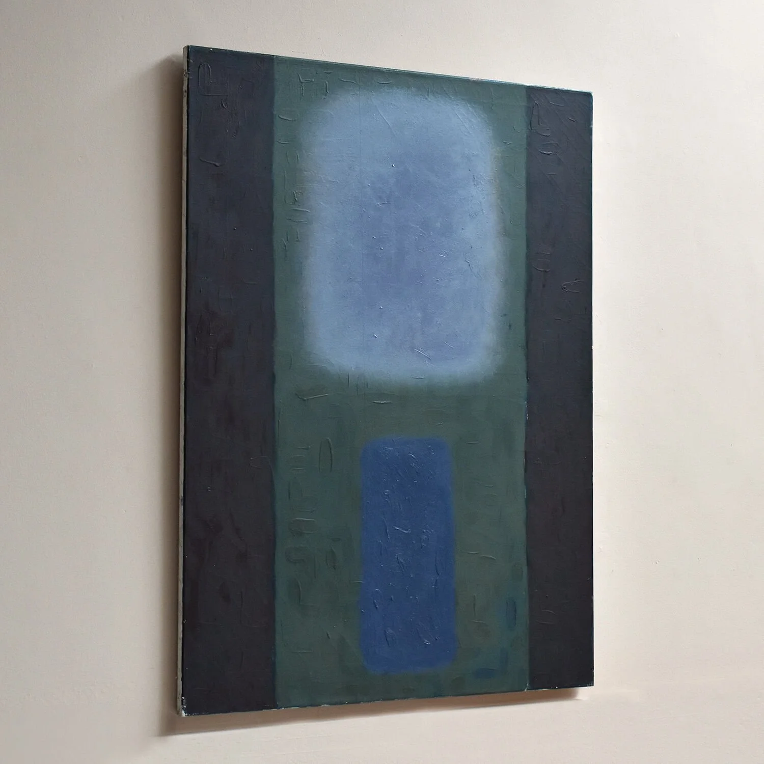 Large Abstract Oil Painting by Markku Rantala hutt decor bristol