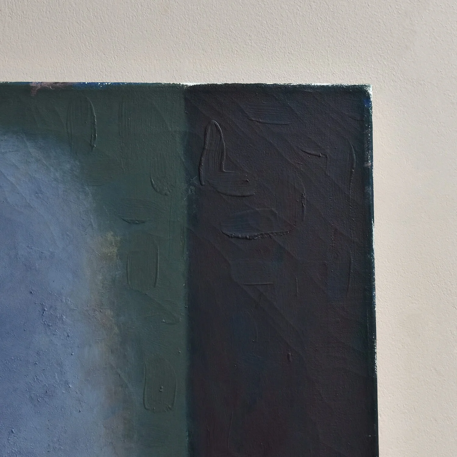 corner Large Abstract Oil Painting by Markku Rantala hutt decor bristol
