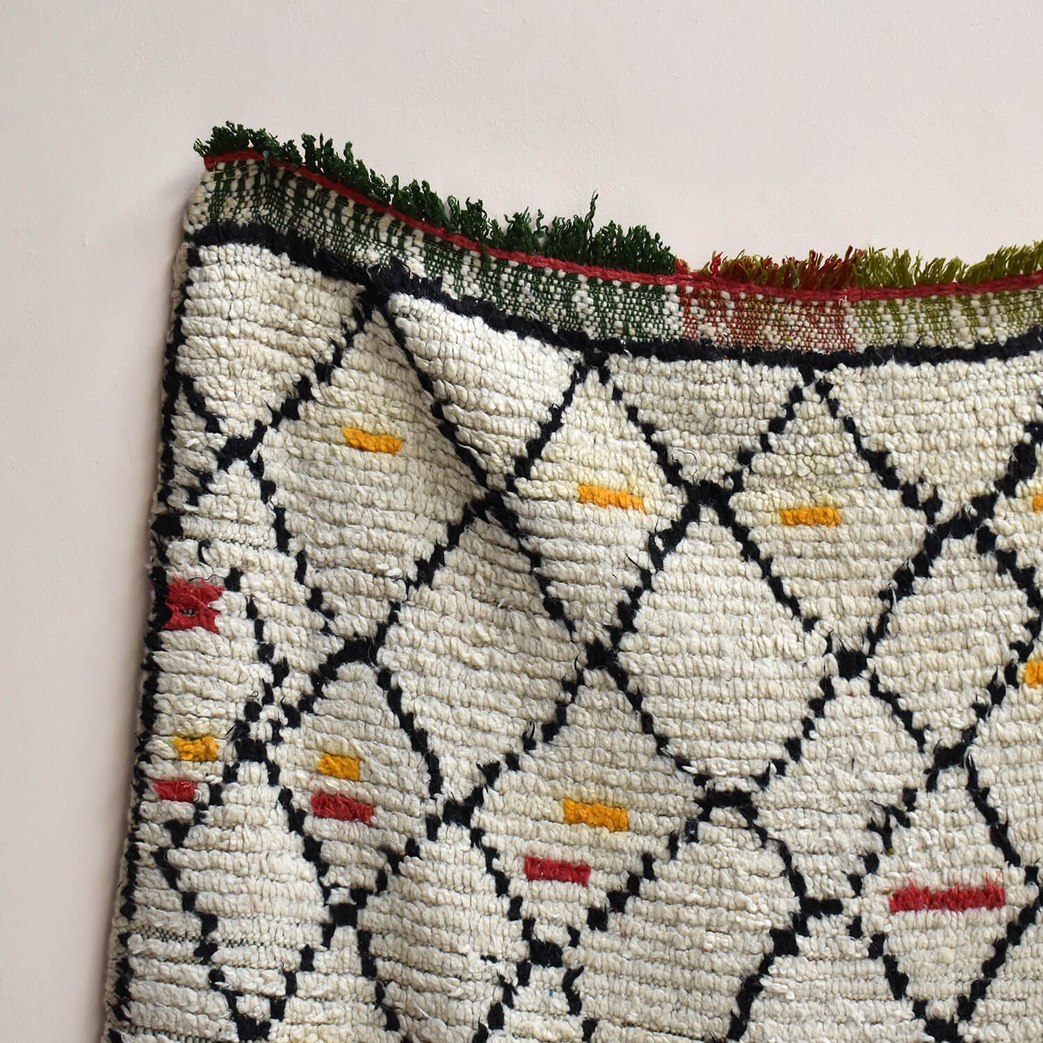 corner 20th Century Azilal Moroccan Rug hutt decor Bristol