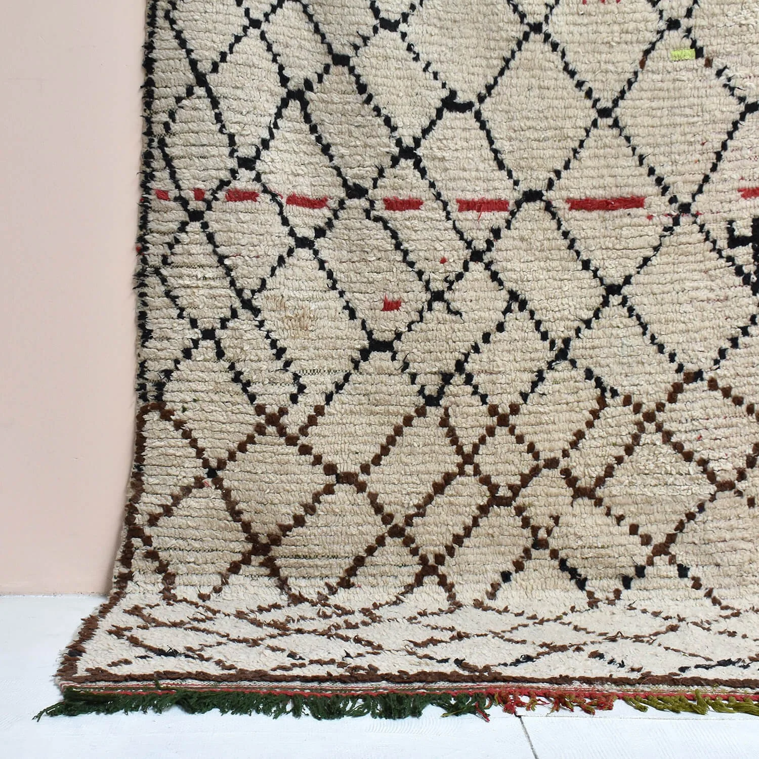 side 20th Century Azilal Moroccan Rug hutt decor Bristol